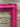 8 x 10 In Stock Ready to Ship,Traditional compo XL ornate corners wood frame, HOT PINK , vintage wood picture frame, antique style