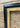 32" to 75" inch Contemporary frame for Samsung The Frame TV & Frame Pro TV models, Black with Gold leaf, not meant for use with other TVs.