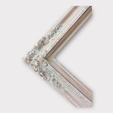 24 x 30 In Stock - Ready to Ship, Traditional compo XL ornate corners wood frame, ROSE GOLD ,vintage wood picture frame, antique style frame