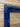 32" to 75" inch Ornate frame for Samsung The Frame and Frame Pro TV models, Glossy Blue finish, not meant for use with other TVs