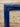 32" to 75" inch Ornate frame for Samsung The Frame and Frame Pro TV models, Glossy Blue finish, not meant for use with other TVs