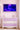 32" to 75" inch Ornate frame for Samsung The Frame and Frame Pro TV models, Glossy Lavender finish, not meant for use with other TVs