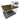 Dog Kennel Wood Topper with safety lip, JACOBEAN STAIN , handmade from real hardwood, dog crate top