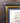 11 x 14 Premium Diploma Wood Frame, Distressed Black With Gold, 16 Matboard colors available, Conservation Acrylic, anti Acid foam board