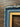 55, & 65 inch Hisense Canvas TV Ornate frame, Honky Tonk Blue With Gold, Canvas TV by Hisense, not meant for use with other TVs,