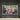 55, 65, & 75 inch Hisense Canvas TV Ornate frame, Honky Tonk Blue With Gold Accents, Canvas TV by Hisense, not meant for use with other TVs,