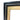 a close-up view of a black and gold picture frame with an ornate, decorative border.