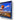 Ornate Wood Monitor Frame for Select 27 Inch Acer & Compatible Monitors, Handcrafted Decorative Computer Monitor Bezel, Navy Blue