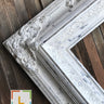 Baroque shabby chic Style wood Frame,distressed white frame,photo frame,ornate frame,canvas frames,custom frame, vintage frame,portait frame