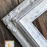 Baroque shabby chic Style wood Frame,distressed white frame,photo frame,ornate frame,canvas frames,custom frame, vintage frame,portait frame