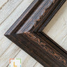 Classic style wood picture frame, Rose Copper,handcrafted,wood frame,canvas frame, photo picture frame,antique style frame, distressed frame