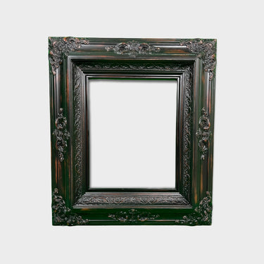20 x 24 In stock ready to ship, Baroque shabby chic Style Frame,distressed black,oil painting frame,canvas frame, custom, ornate wood frame