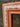 8 x 10 In stock ready tp ship, Custom wood frame with ornate trim. DISTSTRESSED ORANGE frame,canvas frame,photo frame, custom made