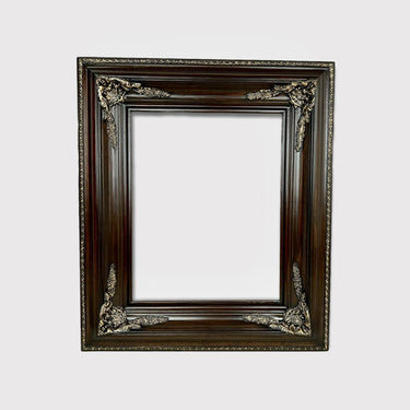20 x 30 In Stock Ready to ship-Classic Victorian Style Wood Picture Frame, DARK WALNUT with GOLD accents ,ornate frame,photo frame,canvas
