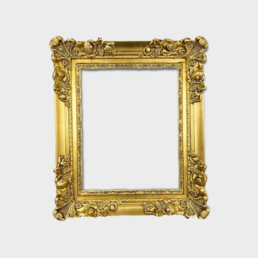 16 x 20 In Stock - Ready to Ship, Old World Style Picture Frame, Ornate Wood picture frame,Gold leaf custom frame, Vintage picture frame,
