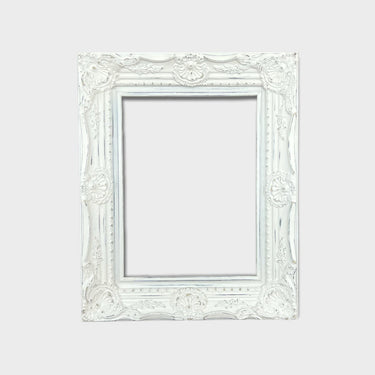 14 x 18 In Stock Ready to ship-Classic Colonial Style Wood Picture Frame,Distressed White frame, vintage white frame,ornate frame,photo