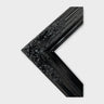 8 x 10 In stock ready to ship Traditional compo Xl ornate corners wood frame, HIGH GLOSS BLACK, vintage wood picture frame, antique style