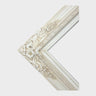9 x 12 In stock ready to ship. - Traditional compo XL ornate corners wood frame, Ivory ,vintage wood picture frame, cream ivory