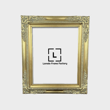 12 x 16 In stock ready to ship, Traditional compo XL ornate corners wood frame,Gold Leaf, vintage wood picture frame, antique style