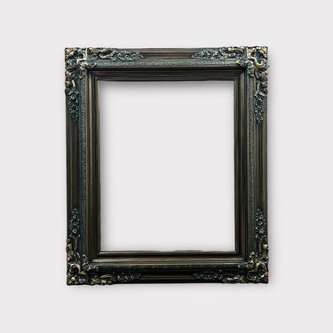Traditional compo XL ornate corners wood frame, Aged OLD GOLD, vintage wood picture frame, antique style frame,custom sizes available