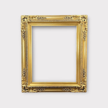 12 x 18 In stock ready to ship, Traditional compo XL ornate corners wood frame,Gold Leaf, vintage wood picture frame, antique style frame,