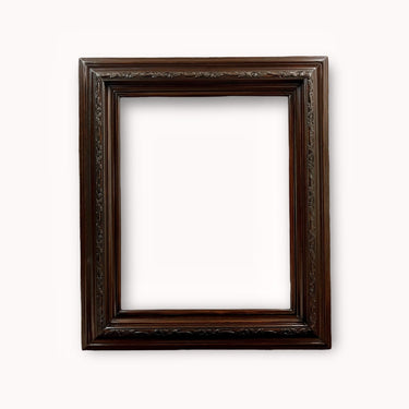 18 X 24 In stock ready to ship, Classic style wood picture frame, DARK WALNUT, hand stained, wood frame, canvas frame, portrait picture