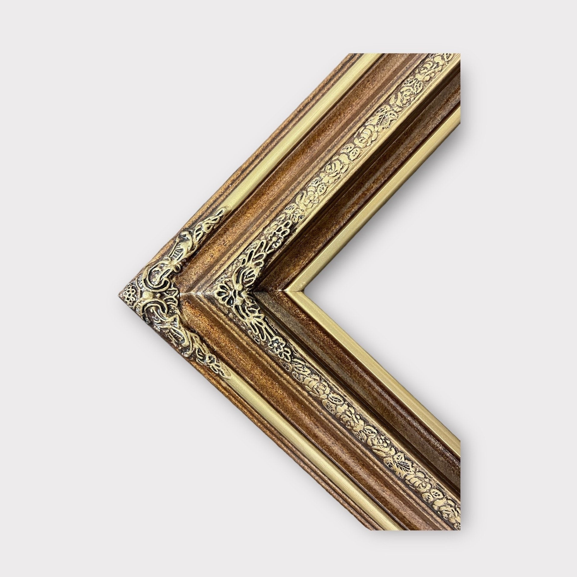 Frame Compo 30 X 40 In Stock Ready to Ship Traditional compo ornate wood frame, wo ...