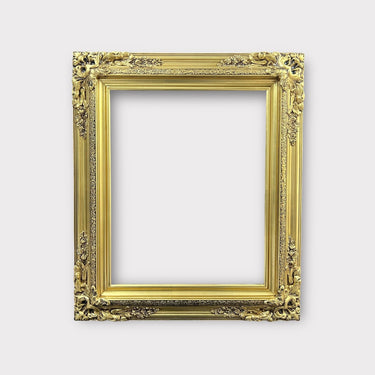 Traditional compo XL ornate corners wood frame,Gold Leaf, vintage wood picture frame, antique style frame,custom picture frame,canvas