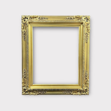 11 x 14 In Stock - Ready to Ship, Traditional compo XL ornate corners wood frame,Gold Leaf, vintage wood picture frame, antique style frame