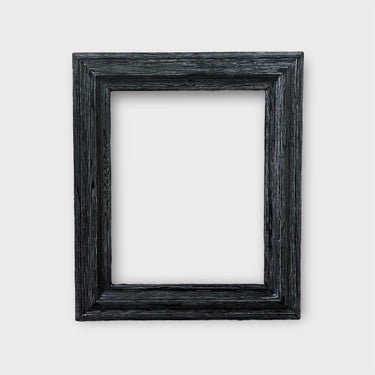 Western style picture frame, RUSTIC BLACK, distressed wood rustic frame, rustic decor, farmhouse frame, canvas frame, custom sizes available