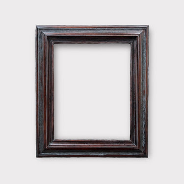 20 x 24 In Stock - Ready to Ship, Rustic western style frame, RUSTIC BLACK CHERRY, wood frame, rustic decor, farm house, hand painted