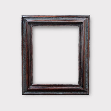 22 x 28 In Stock - Ready to Ship, Rustic western style frame, RUSTIC BLACK CHERRY, wood frame, rustic decor, custom picture, hand painted