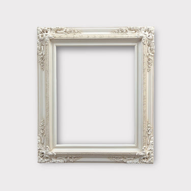 20 x 24 In stock ready to ship, Traditional compo XL ornate corners wood frame, Ivory ,vintage wood picture frame, antique style frame,