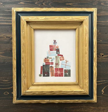 Set of 10 - 8 x 10 Rustic style picture frames , READY TO SHIP, hand painted, hand made, farmhouse, canvas frames, photo frames,