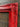 8.5 x 11 In Stock - Ready to Ship, Traditional compo XL ornate corners wood frame, High Gloss RED , vintage wood picture frame, antique