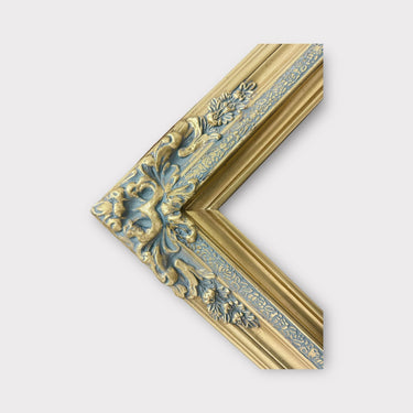12 x 18 In Stock Ready to ship-Traditional compo XL ornate corners wood frame,Aged GOLD LEAF, vintage wood picture frame, antique style