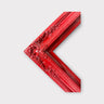 8 x 10 In Stock - Ready to Ship, Traditional compo XL ornate corners wood frame, High Gloss RED , vintage wood picture frame,