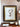 16 x 20 In Stock - Ready to Ship, Rustic wood frame, DARK WOOD with GOLD leaf liner, rustic picture frame, custom sizes available,