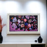 55 & 65 inch Ornate frame for Samsung The Frame TV and Frame Pro TV models,White with Satin finish,not meant for use with other TVs.