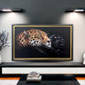 32" to 75" inch Contemporary frame for Samsung The Frame TV & Frame Pro TV models, Black with Gold leaf, not meant for use with other TVs.