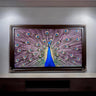 32" to 75" inch Ornate frame for Samsung The Frame TV and Frame Pro TV models, Dark Walnut with Gold, not meant for use with other TVs.