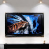 65 & 75 inch Ornate frame for Samsung The Frame TV and Frame Pro TV models, Black with Gold accents,not meant for use with other TVs.