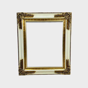 8 x 10 In Stock - Ready to Ship Classic ornate wood frame, White frame, GOLD leaf frame,custom canvas frame, portrait frame, vintage frame