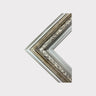 20 x 24 In Stock - Ready to Ship, Classic style wood picture frame, BRUSHED SILVER, silver leaf frame, wood frame, canvas frame, portrait