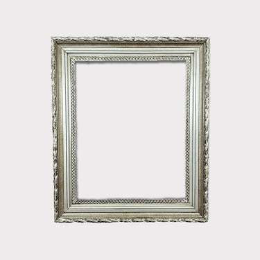30 x 40 In stock - Ready to Ship, Classic compo ornate wood frame, wood picture frame, canvas frame, portrait frame,silver metal leaf