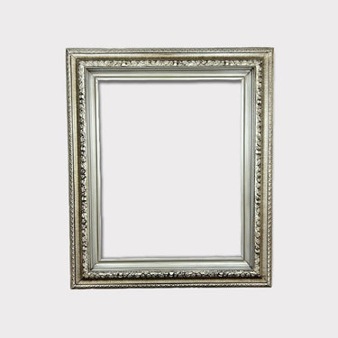 8 X 10 In stock ready to ship, Classic compo ornate wood frame, vintage frame, wood picture frame,Silver leaf,canvas frame,