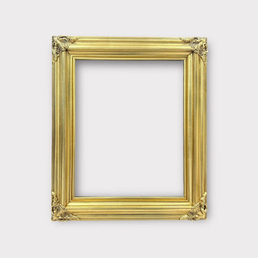 11 x 14 In Stock Ready to ship-Classic compo Ornate wood frame, GOLD LEAF, closed corners ,vintage style wood picture frame,custom picture