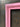 32" to 75" inch Ornate frame for Samsung The Frame and Frame Pro TV models, Glossy Pink finish, not meant for use with other TVs
