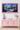 32" to 75" inch Ornate frame for Samsung The Frame and Frame Pro TV models, Glossy Pink finish, not meant for use with other TVs
