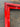 32" to 75" inch Ornate frame for Samsung The Frame and Frame Pro TV models, Glossy Red finish, not meant for use with other TVs